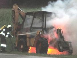 19.09.2016 - Baggerbrand in Gföhleramt